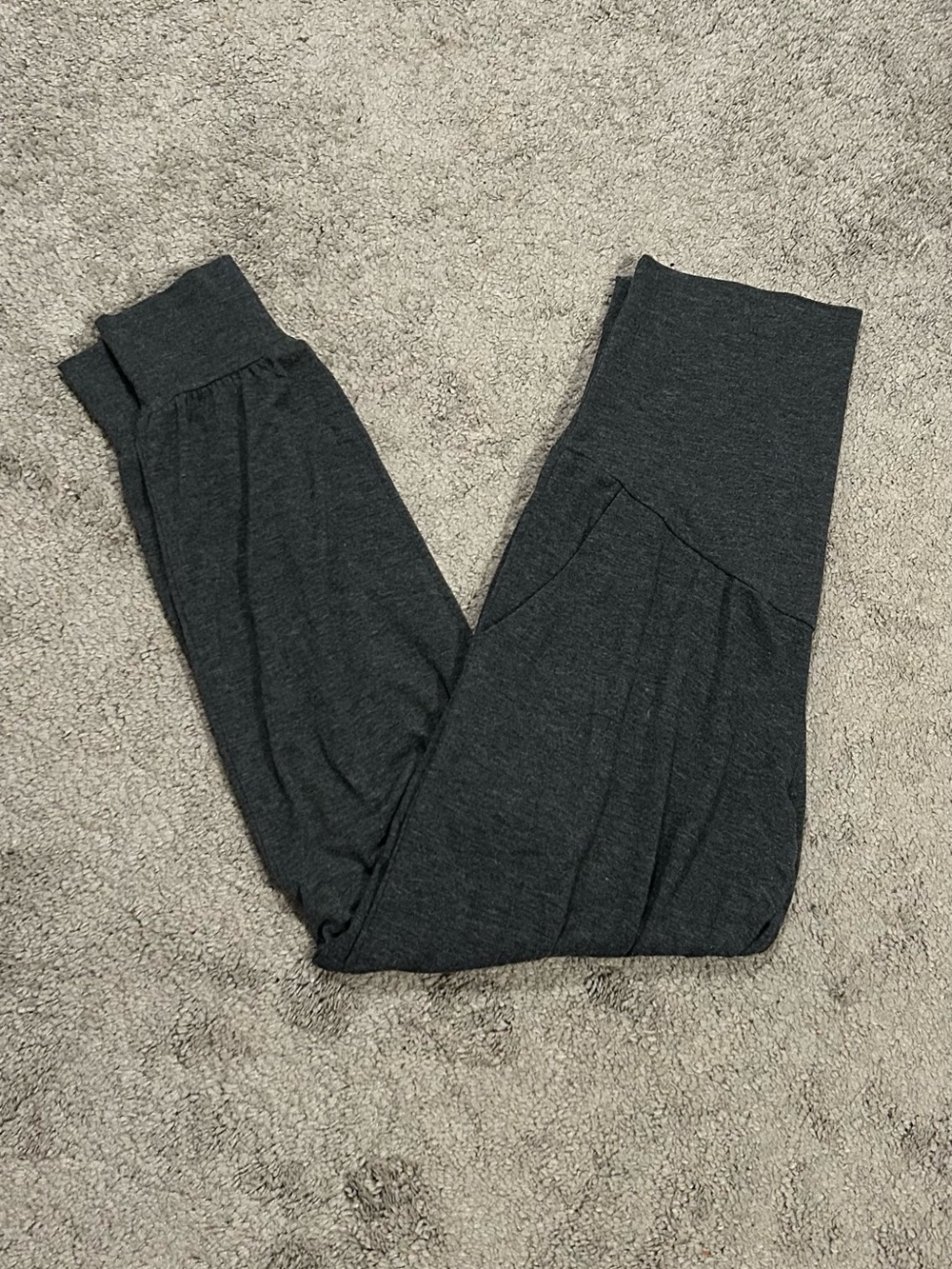 Grey maternity joggers/lounge pants